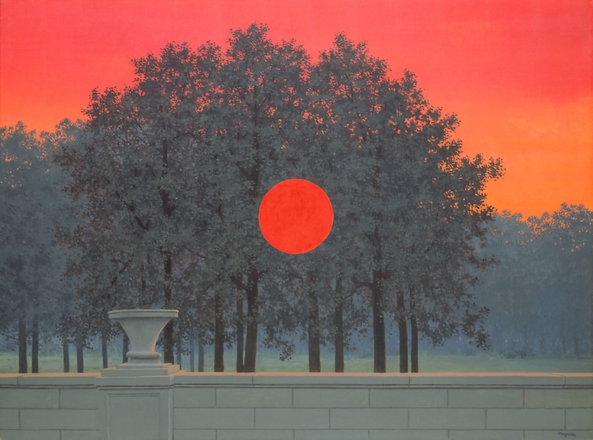 Rene Magritte's painting \